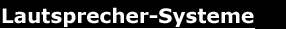 Tandberg Lautsprecher Systeme